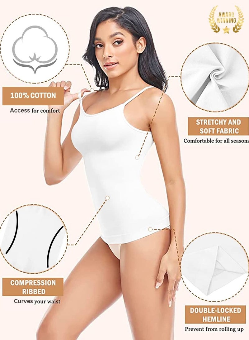 Pierre Donna Ladies Camisole Vest - All Cotton, Thin and Comfortable Korean Best choice - Image 2