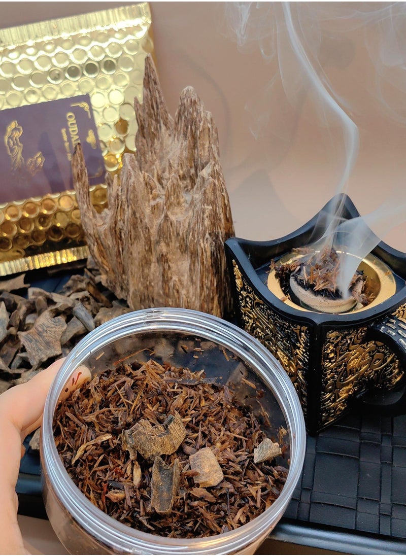 OUDALSOUD - OUD Himalaya Cedar Oriental Bakhoor 80g - Image 1