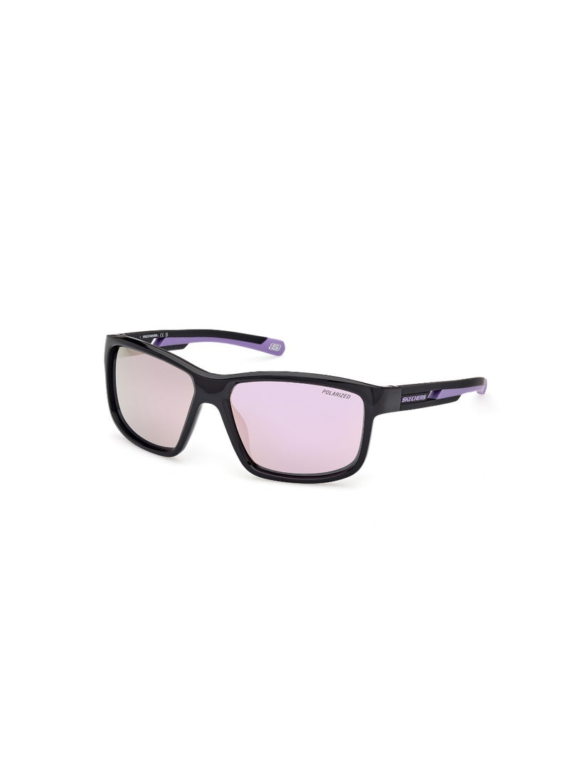 SKECHERS Plastic Rectangular Full Rim Men Polarized Sunglass - Image 1
