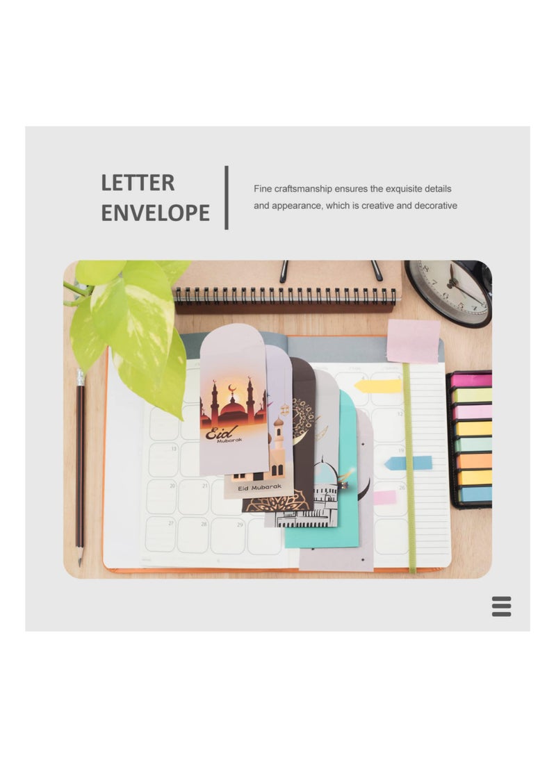 Eid Mubarak Money Envelopes 36Pcs Ramadan Gift Card Holders Cash Pockets Hong Bao Holiday Celebrations Decorations Supplies for Cards Greeting Mailing - Image 4