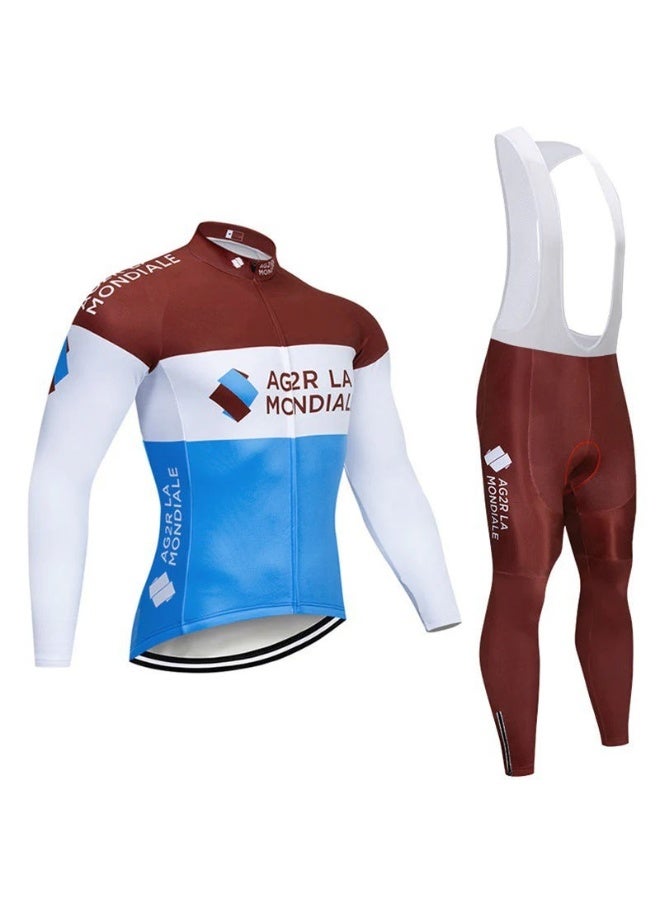 KUYING Men's And Women's Long Sleeved Thin Mountain Bike Riding Suit Set  - Image 1