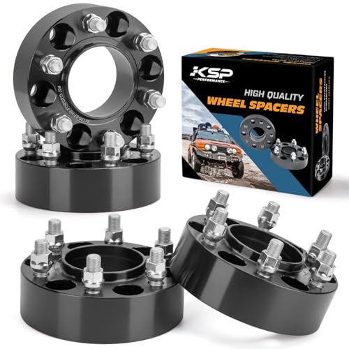 KSP 2inch Wheel Spacers for F150 Expedition Navigator 20152025 6x135 Spacers with Hub Lip Compatible With Lincoln 508mm Forged Spacer with M14x15 Stud 871mm Center Bore for 6 lug Truck Rim