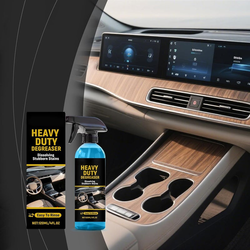 Interior Cleaner,Gentle Stain Remover Shine Protectant - Car Interior Cleaner Detailing Spray - for Dashboard Seat Carpet Leather Upholstery Truck SUV RV Sedan Prevent Fading Cracking - Image 5