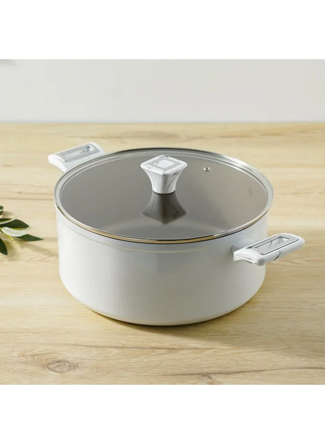 DANUBE HOME Brilliant Casserole with Lid - 24x11.5 cm