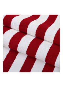 SIGNOOLA Signoola 4 Kids Bath towels 50 x 100 cm Red Stripes, 100% cotton.  - Image 2
