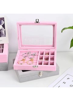 FALMER Jewelry Organizer Designed to Store Necklaces, Rings and Earring Holders to Keep Your Jewelry Shining for Longer Periods - Pink  - Image 4