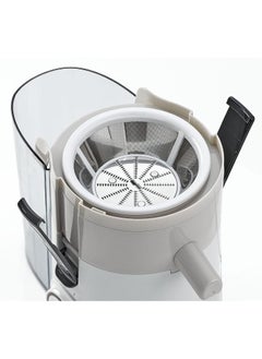 BLACK&DECKER Black+Decker 250W Juicer Extractor with Large Feeding Chute, White/Grey - JE250-B5  - Image 3