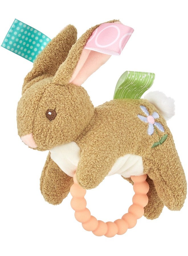 Taggies Teether Baby Rattle 6" Harmony Bunny - Image 2