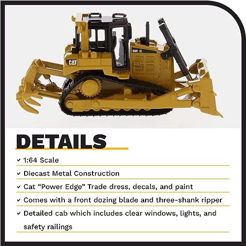 Diecast Masters 1/64 Caterpillar D6R Track-Type Tractor Dozer 85691 - Image 4