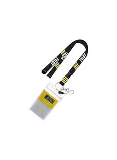 Fashion Pilot Lanyards Neck Strap for ID Card Badge, Key Lanyards for Captain Flight Crew and Aviation Crew (For Captain) - pzsku/ZEE459148B6A7C0821A3FZ/45/_/1733825728/f173fc20-e2cb-45c3-aca5-f7d35c601e5e