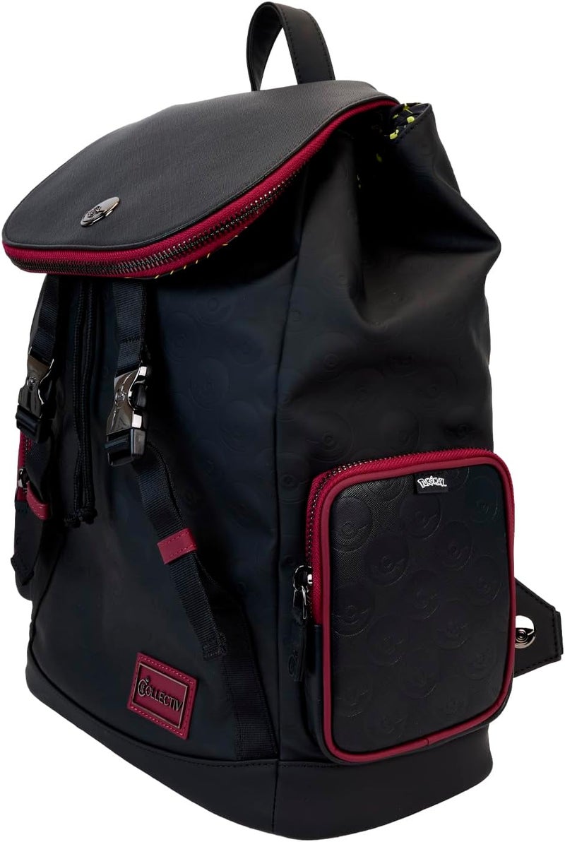 Loungefly COLLECTIV Pokmon The COLLECTR FullSize Backpack Large Black - Image 2