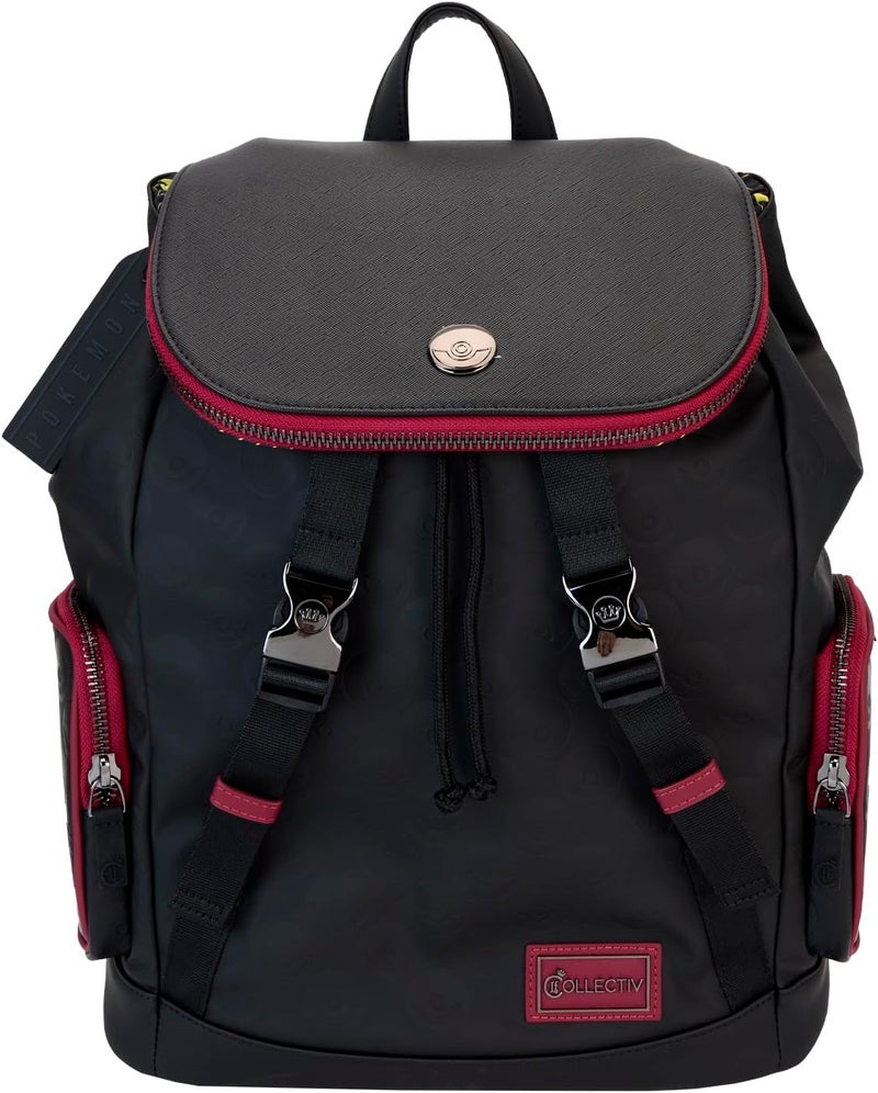 Loungefly COLLECTIV Pokmon The COLLECTR FullSize Backpack Large Black - Image 1