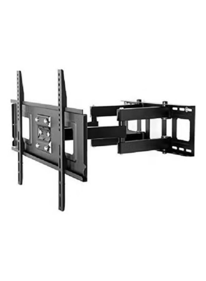 ELTRAZONE Full Motion Movable TV Wall Mount Bracket – Adjustable Screen Holder in Black – Swivel, Tilt, and Extendable Arm for LED, LCD, OLED TVs – Space-Saving Heavy-Duty Wall Stand - Image 3