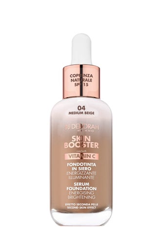 Deborah Milano - Skin Booster Fondotinta in Siero SPF 15, N.4 Medium Beige, Energizzante e Illuminante, con Vitamina C, 30 ml - pzsku/ZEE45C7645424BB301547Z/45/_/1742409442/ba301f43-493e-439c-8dc5-5037ad70ec35
