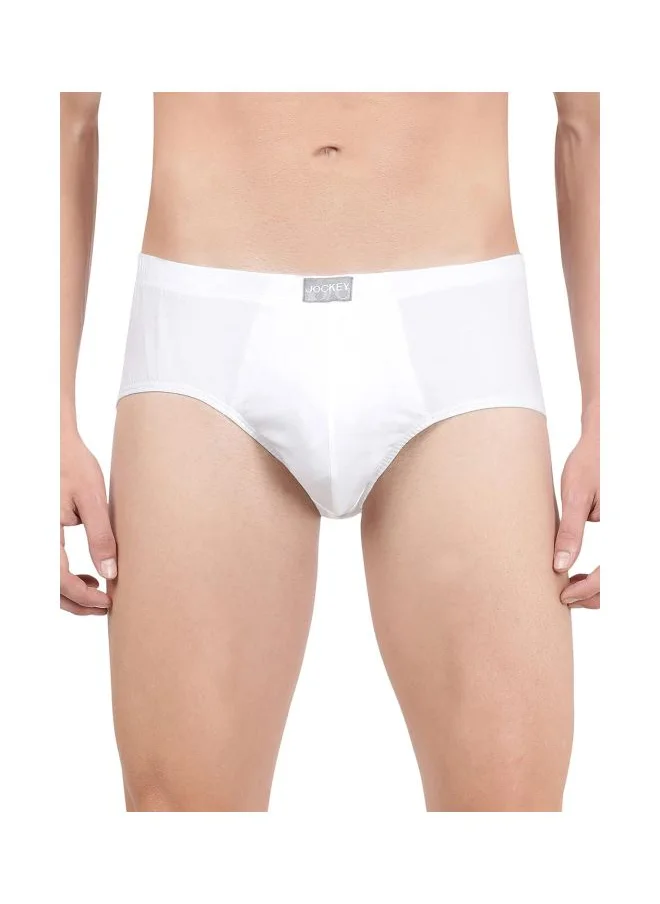 جوكي Jockey 8035 Men Super Combed Cotton Solid Poco Brief with Ultra soft Concealed Waistband Pack of 3