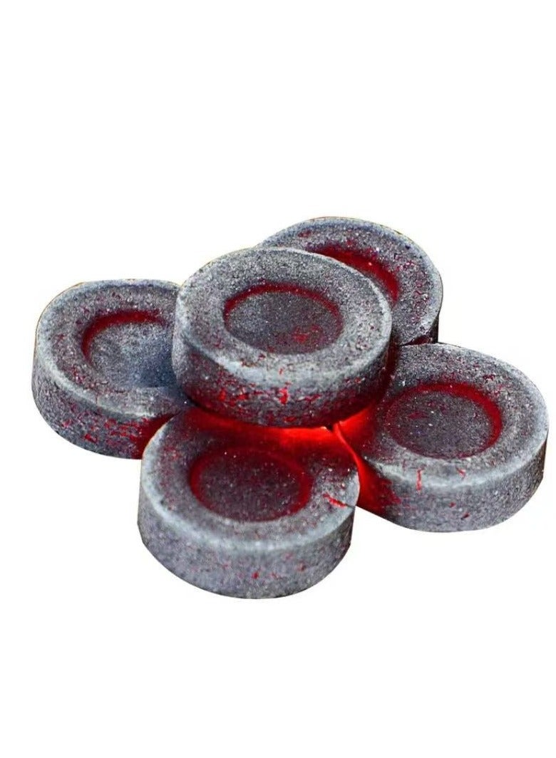 Generic 40 pieces Suprme Coal Quick Ignite and Long Lasting Incense natural Coal.Fire Cat Charcoal-33 mm. - Image 3