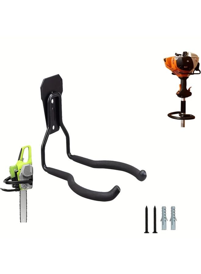 2pcs Heavy Duty Wall Hooks For Garden Tool Storage Garage Organization Metal Hangers - Image 5
