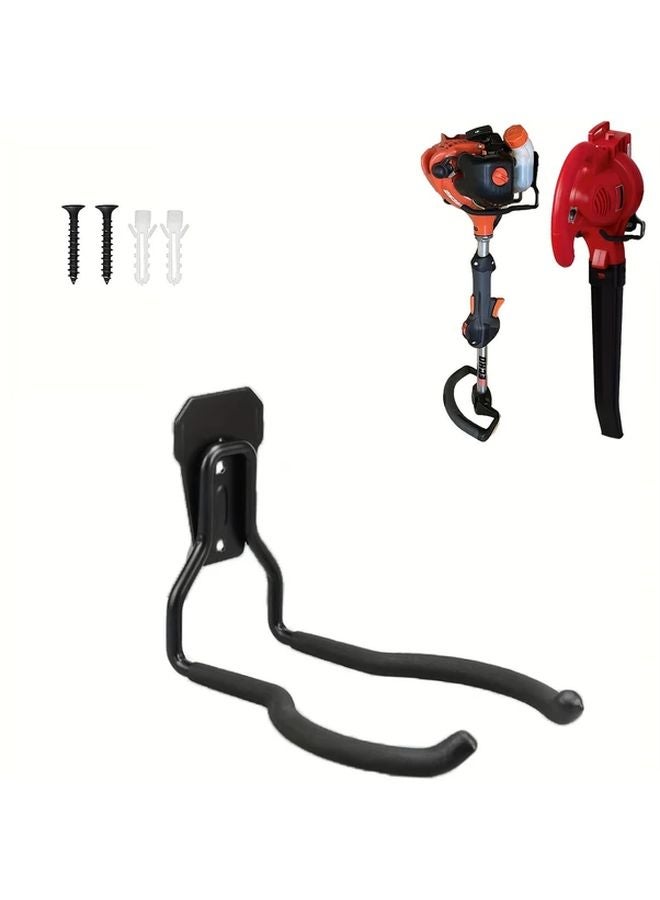 2pcs Heavy Duty Wall Hooks For Garden Tool Storage Garage Organization Metal Hangers - Image 1