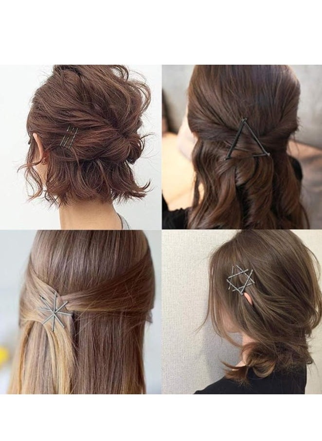 Generic 100pcs Hair Styling Pins Black Straight Hair Pins for Girls Kids Women  - Image 3
