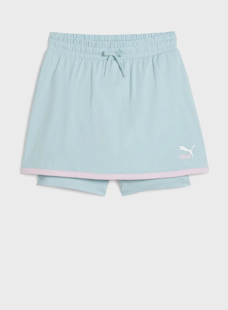 PUMA Kids Classics Match Point Skirt