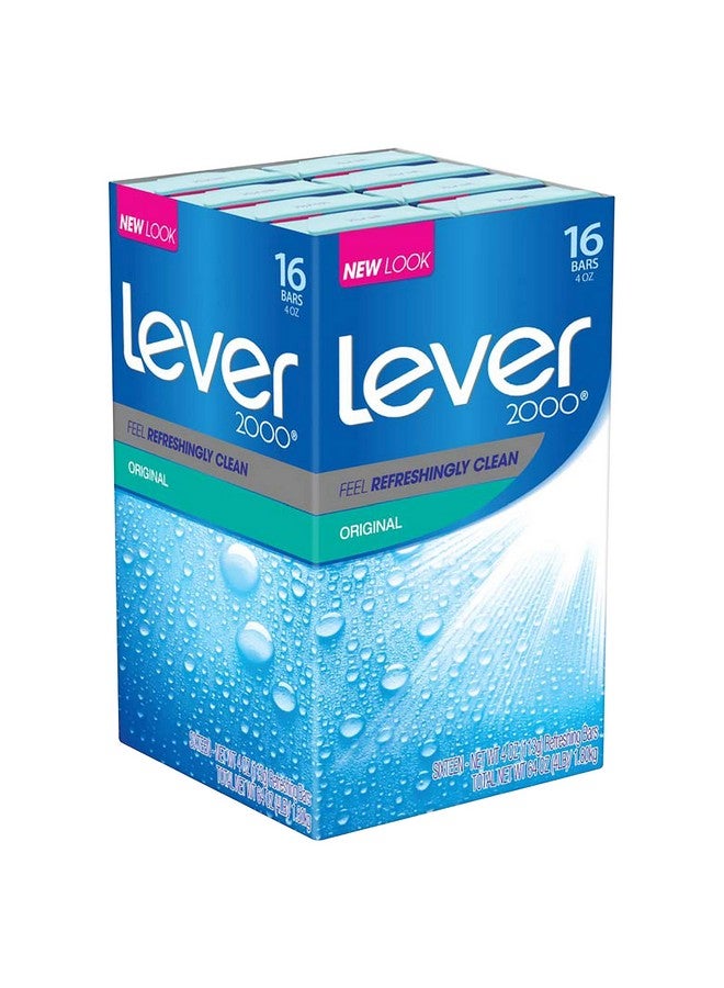 LEVER 2000 BAR Ever 2000 Bar Soap Original 4 Oz 16 Bar - Image 1