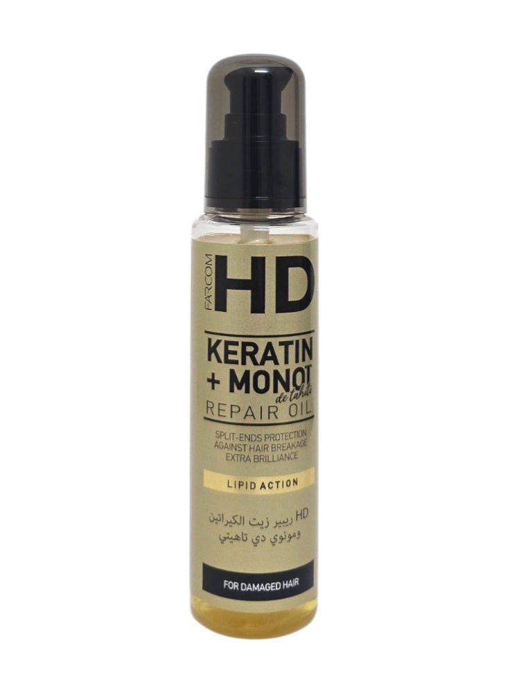 FARCOM Keratin +Monot Repair Oil 100ml - Image 1