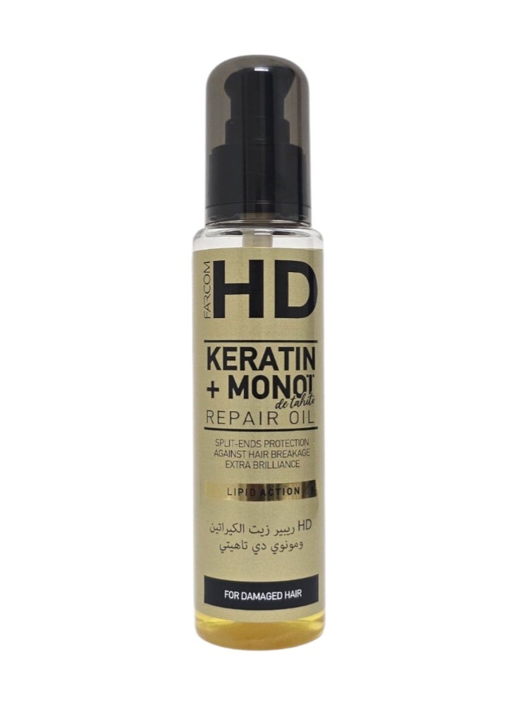 FARCOM Keratin +Monot Repair Oil 100ml - Image 2