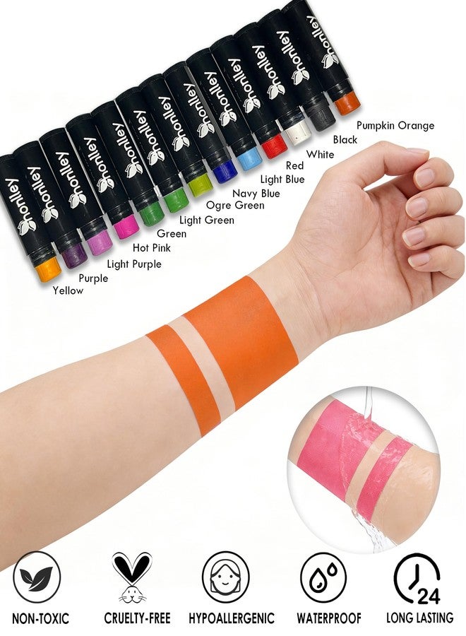 Honlley Dark Orange Eye Black Stick for Sport，Anti-Glare EyeBlack Baseball Football Softball Lacrosse Accessories, Waterproof Last All Game, High Pigmented，Smooth Application - Image 5