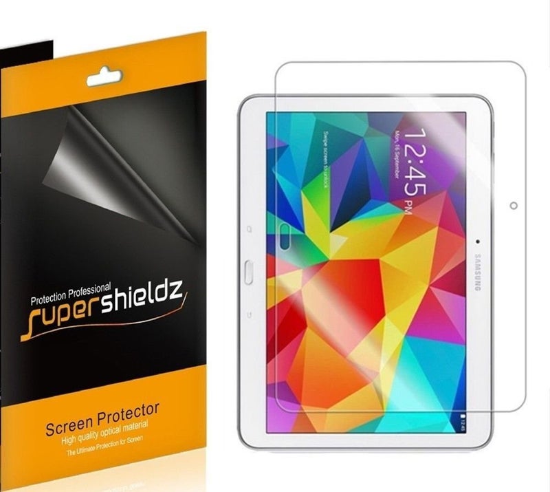 Supershieldz (3 Pack) Designed for Samsung Galaxy Tab 4 10.1 inch Screen Protector, High Definition Clear Shield (PET) - Image 1