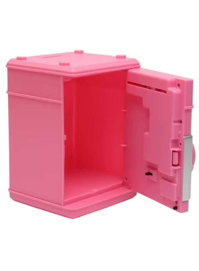 Children's ATM Saving Money Machine Toy, Pink, with Code Lock and Coin Slot - Image 3