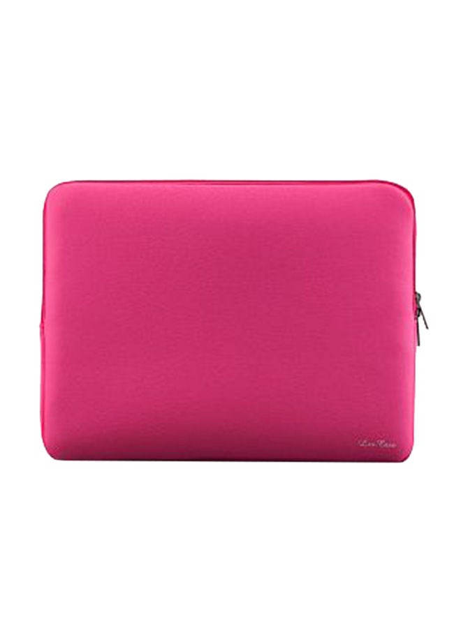 NIBEMINENT Zipper Soft Sleeve Case For 13.3 MacBook Air Pro Retina Laptop Pink