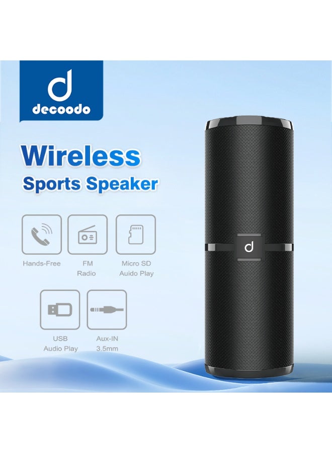 دکودو سماعة بلوتوث ديكودو DS-001 – 1200mAh – أسود– بلوتوث 5.3 - Image 1