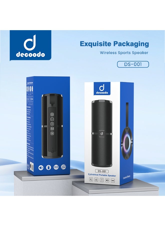 دکودو سماعة بلوتوث ديكودو DS-001 – 1200mAh – أسود– بلوتوث 5.3 - Image 2