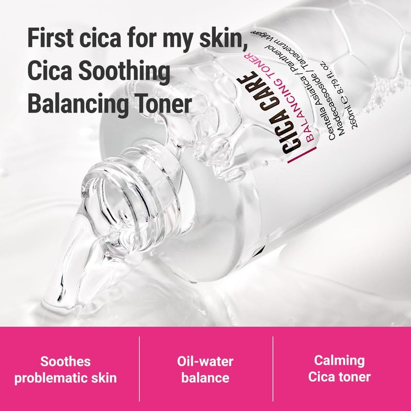 rovectin [Rovectin] CICA Care Purifying Toner - Soothing Facial Toner for Sensitive and Irritated Skin with Houttuynia Cordata Extract and Madecassoside (8.8 Fl. oz) - Image 2