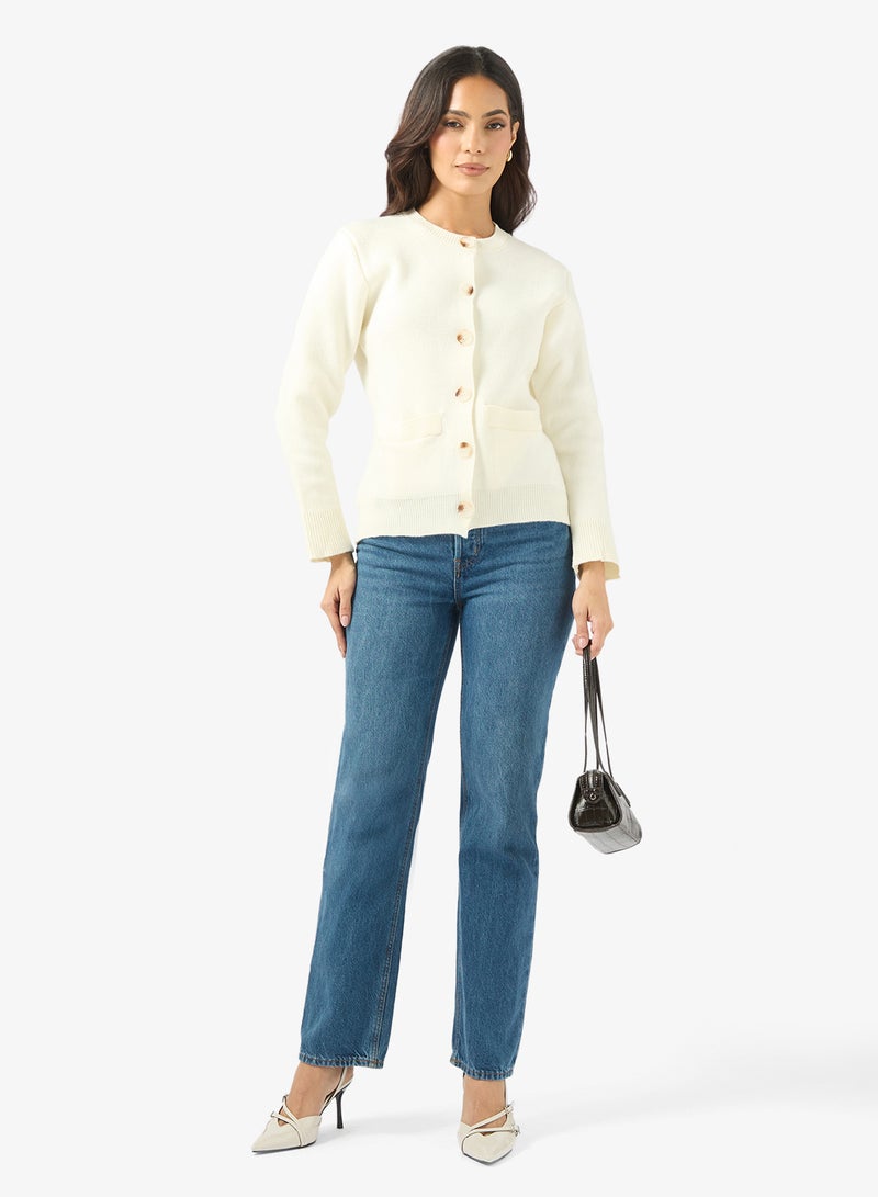 ايلا كارديجان بأزرار - Image 4