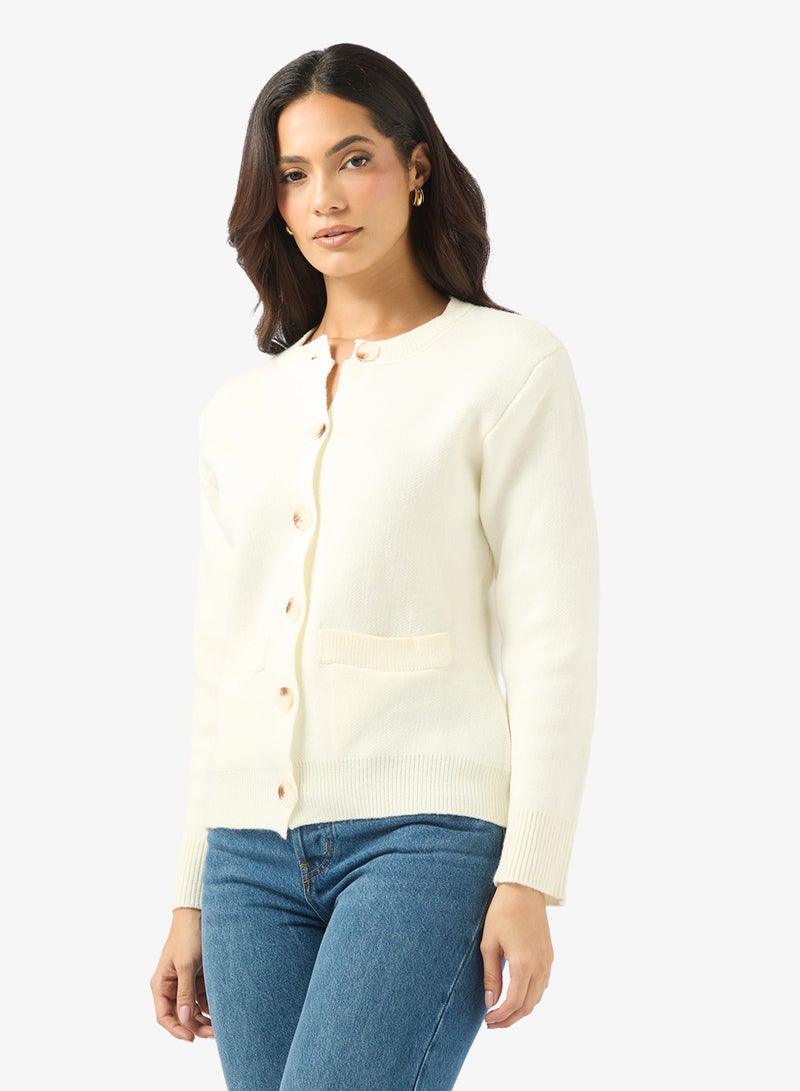 ايلا كارديجان بأزرار - Image 1