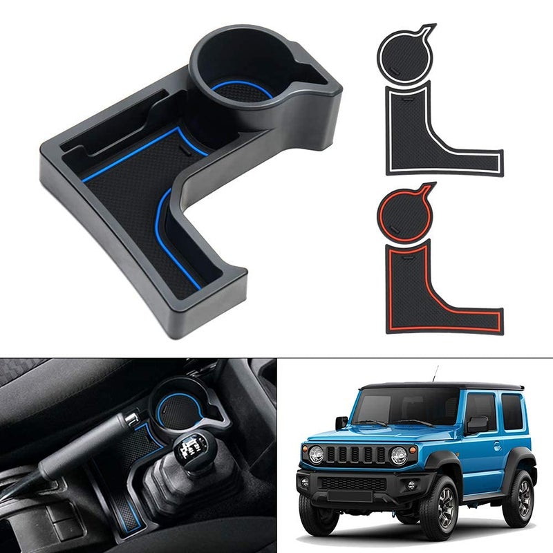 Autorder Center Console Cup Holder Storage Tray for 20192025 Suzuki Jimny JB64W JB74W at Models Accessories Center Console Organizer