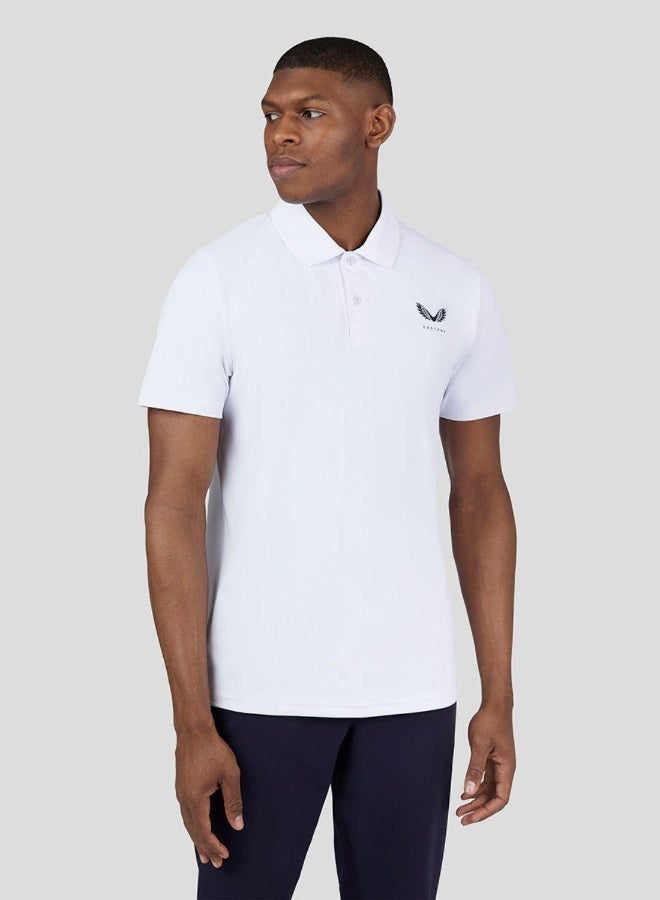 كاستور بولو جولف أبيض أساسي