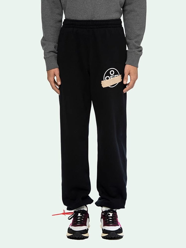 Trendy Brand Fw Off White Loose Casual Sports Pants For Men And Women Ow Long Pants Couple Jogger Sweatpants - Image 4