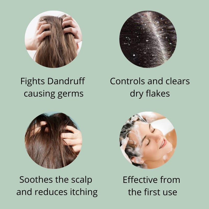 ATRIMED AntiDandruff Scurfol Shampoo Ayurvedic Formula By Plant Scientists  NonSticky  Easily Washable  300Ml  Pack Of 3  Controls Dandruff  Ayurvedic Shampoo - Image 4