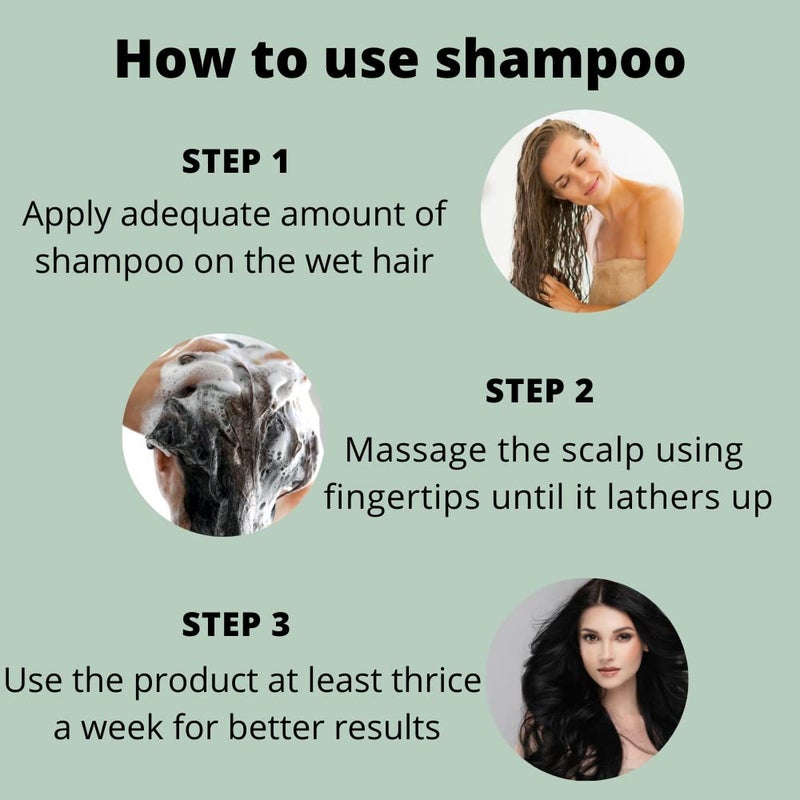 ATRIMED AntiDandruff Scurfol Shampoo Ayurvedic Formula By Plant Scientists  NonSticky  Easily Washable  300Ml  Pack Of 3  Controls Dandruff  Ayurvedic Shampoo - Image 5
