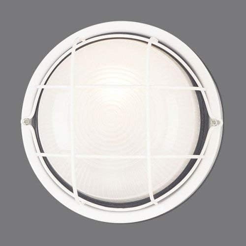 Westinghouse 6783600 OneLight Outdoor Wall Fixture White Finish White Glass Lens Round - Image 2