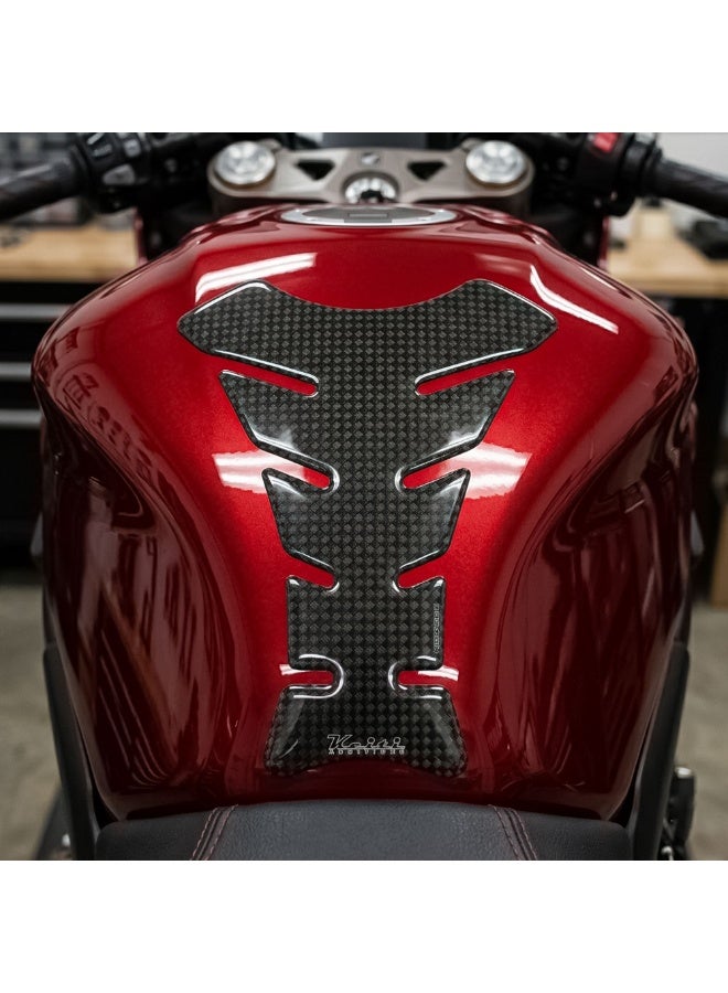 KEITI PROTECTIVE MOTOCYCLE TANK PAD KT3300CF STICKER - Image 2