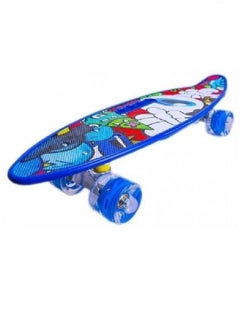 Generic 24 Inch Skateboard Fibre Skating Board (Blue)  - Image 4