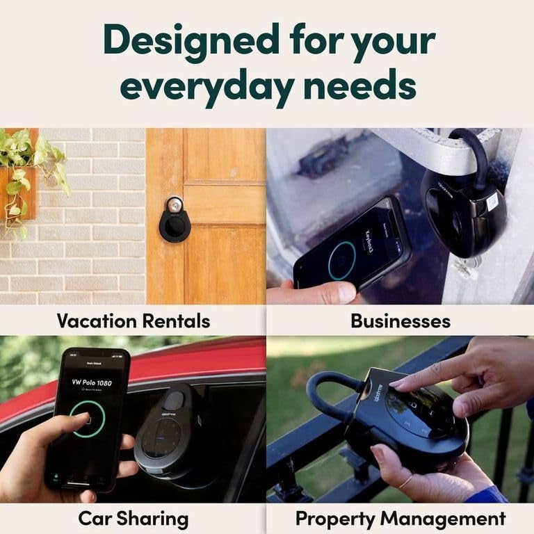 igloohome Keybox 3E Smart Lock Box – Large Key Safe w/Airbnb Sync (iOS/Android) – Remotely Generate Bluetooth-Keys & Pin Codes Without Internet - Image 3