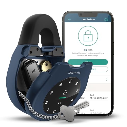 igloohome Keybox 3E Smart Lock Box – Large Key Safe w/Airbnb Sync (iOS/Android) – Remotely Generate Bluetooth-Keys & Pin Codes Without Internet - Image 1
