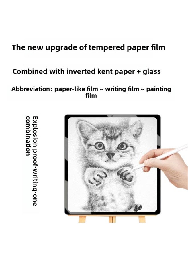 For Ipad Tempered Paper Film Ipad Writing Film Air Glass Paper Film Pro Flat Tempered Film-Color:Tempered Paper Film (bare Chip)-Size:Ipad 10th Generation/ 10.9inch -2022 Model - Image 3