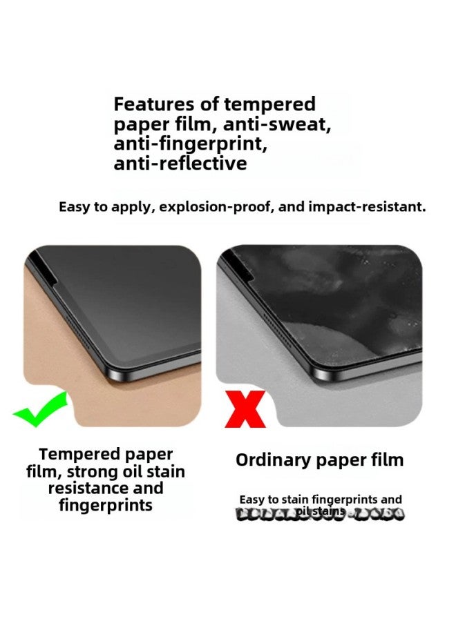 For Ipad Tempered Paper Film Ipad Writing Film Air Glass Paper Film Pro Flat Tempered Film-Color:Tempered Paper Film (bare Chip)-Size:Ipad 10th Generation/ 10.9inch -2022 Model - Image 4
