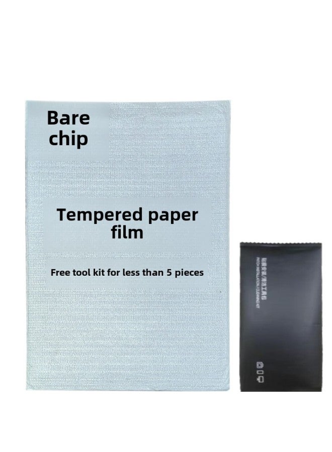 For Ipad Tempered Paper Film Ipad Writing Film Air Glass Paper Film Pro Flat Tempered Film-Color:Tempered Paper Film (bare Chip)-Size:Ipad 10th Generation/ 10.9inch -2022 Model - Image 1