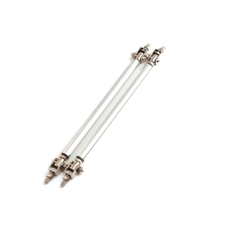 2PCS 100-200mm Adjustable Front Bumper Lip Splitter Strut Tie Bar Support Rod - Image 1